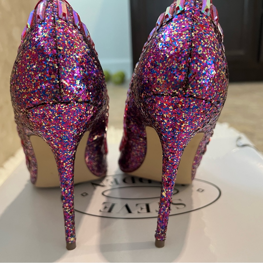 Foxxee pink mult  size 9.5 still in excellent condition I only wore it once - Picture 4 of 6